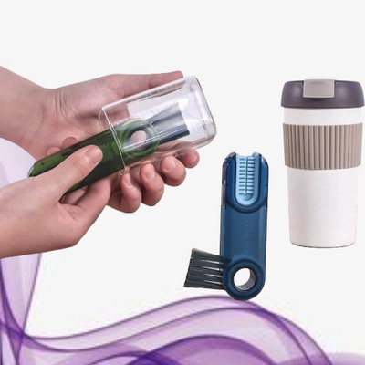 MALLADE toilet brush for office bathroom for Computers(Ultra Shine)