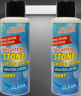 AUTOGROOMZ Stone Crystal Plating Brighten Luster Agent for Marble, Granite & Stone Regular Regular(2 x 100 ml)