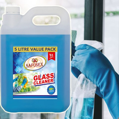 SAFONEX Cleaner Multipurpose Cleaner Home & All types of Floor (5 Litre) Disinfectant(5 L)