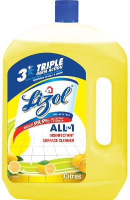 Lizol Disinfectant Surface Cleaner Citrus(2 L)