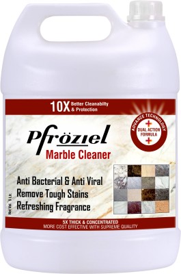 Pfroziel Marble & Granite Floor Cleaner / Shampoo (5L ) Remove tough stains. Organic Cleaner with refreshing flowerish fragrance(5 L)