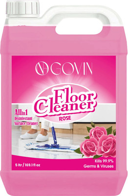 GOVIN WASH Ceramic & Tile Cleaner Multi-surface Floor Cleaner(Rose) ROSE(5000 ml)