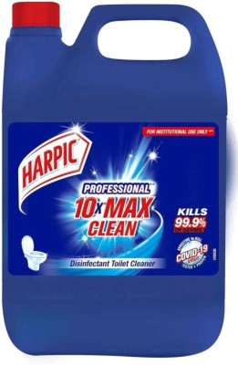 Harpic Disinfectant Toilet Cleaner,Liquid,Original - 5 L(Pack-1) Original(5 L)