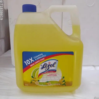 Lizol All in 1 Disinfectant Surface Cleaner Lemon Fragnance(5 L)
