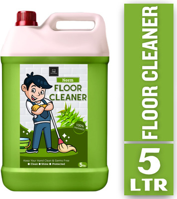 BLISS & BLUSH Floor Cleaner for Tiles, Marble, Granite with Shine Boost and Safe Formula. Neem(5 L)