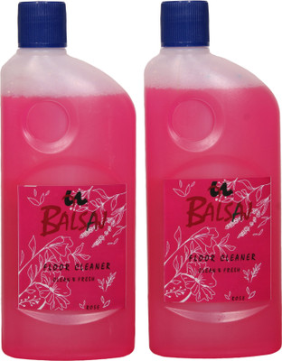 BALSAJ Disinfectant Floor Cleaner Liquid with the Fragrance of Rose(2 x 500 ml)