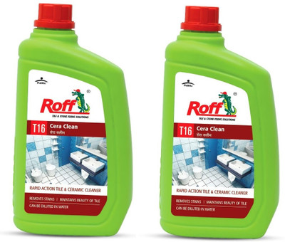 Pidilite Roff Cera Clean (All Purpose Specialist Tile, Floor & Ceramic Cleaner)-500MLX2 No-Fragrance(1000 ml)