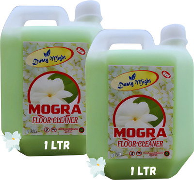 Dusty Might Disinfectant Phenyl Liquid Surface For Homes Offices Commercial Use Mogra And Mogra(2 x 1 L)