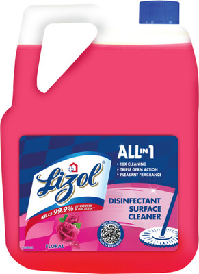 Lizol Disinfectant Surface and Floor Cleaner Floral(5 L)