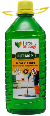 HERBAL STRATEGI Floor Cleaner Liquid|Non-Toxic, Eco-friendly & Pet safe|Organic Herbal(2 L)