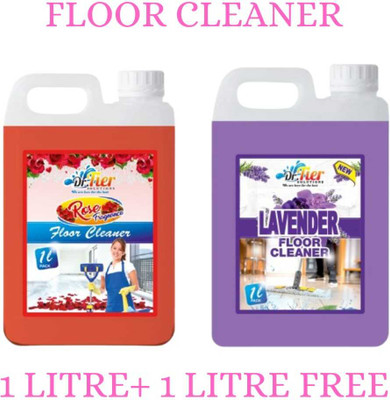 Tier enterprises Classic combo of 2 litre LAVENDER + ROSE LAVERNDER(2 x 1 L)