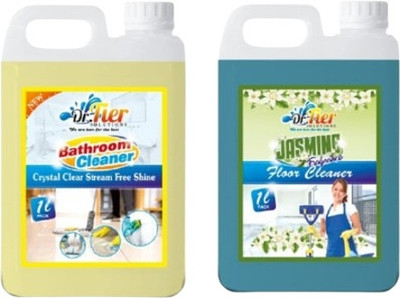 tiercart Combo of BATHROOM CLEANER AND FLOOR CLEANER JASMINE(2 x 1 L)
