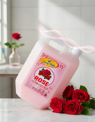 Dusty Might Floor Cleaner Dirt Removal Disinfectant Phenyl Liquid, Stains & Germs Cleaning For Homes Offices Commercial Use- 1000 ML Rose(1 L)