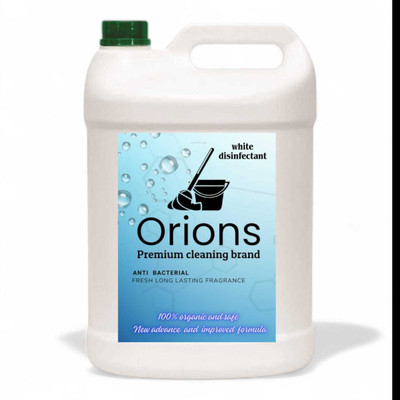 ORIONS White Perfumed Disinfectant Phenyl Plain(5 L)