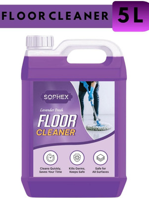 sophex Multipurpose Home Cleaner 5L | Disinfectant Floor Cleaner & Bathroom Cleaner Lavender(5 L)
