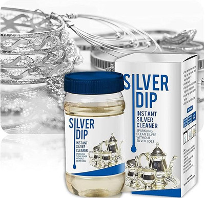 SILVER DIP Silver Cleaning Instant Dip Cleaner Stain Remover (Stain Remover) Stain Remover