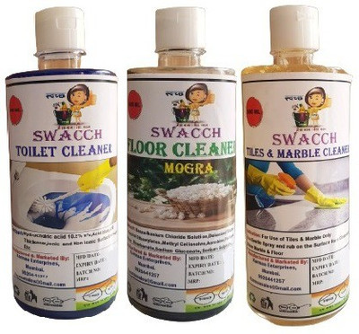 swacch Toilet Cleaner Combo (pack of 3) 500ml each jasmine(3 x 500 ml)