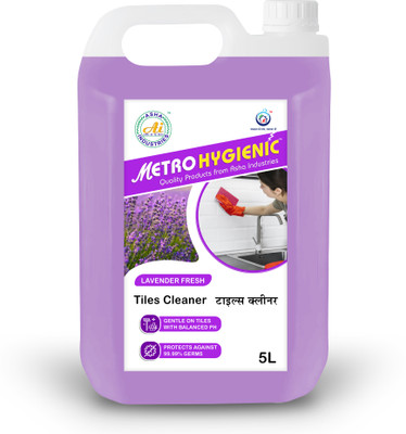 Metrohygienic Tile Cleaner | Powerful Stain Removal Lavender(5 L)