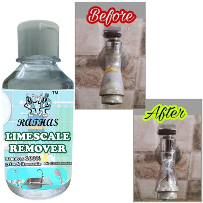 RATHAS Strong Limescale Cleaner – 200ml | Removes Hard Water Marks Effortlessly CITRUS(200 ml)