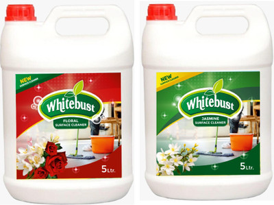 Whitebust Floor Cleaner Liquid Floral Jasmine(2 x 5 L)