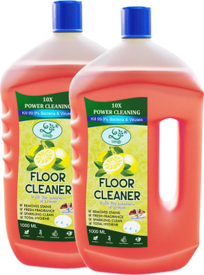 Lamofy Ultimate Floor Cleaner With Goodness Of Lemon Pack Of 2 Lemon(2 x 500 ml)