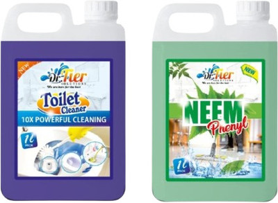 tiercart Combo of NEEM PHENYL AND TOILET CLEANER NA(2 x 1 L)