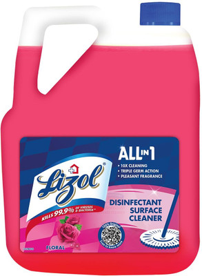 Lizol Disinfectant Surface and Floor Cleaner Floral(5 L)