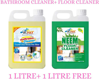 Tier enterprises COMBO OF 2 Bathroom cleaner AND FLOOR CLEANER NEEM NA(2 x 1 L)