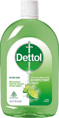 Dettol Disinfectant Floor Cleaner, Surface Disinfection, Personal Hygiene-Fresh Lime Lime(550 ml)