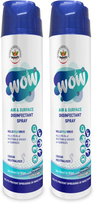 WOW Surface Disinfectant Aerosol Floral(2 x 205 ml)
