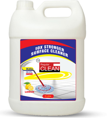Regular Clean Lemon Surface Cleaner Suitable for Bathroom & Floor surfaces Citrus(1000 ml)