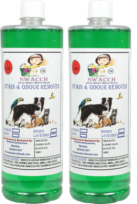 swacch STAIN & ODOUR REMOVER JASMINE 1 LITRE (PACK OF 2) jasmine(2 x 1000 ml)