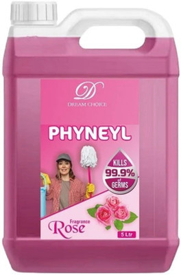 DREAM CHOICE Rose-Phenyl For Floor Kitchen & Bathroom (5 ltr) ROSE(5000 ml)