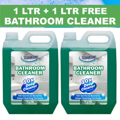 REGLET Effervescence for Effortless Bathroom Cleaning Liquid jasmin(2 x 1 L)