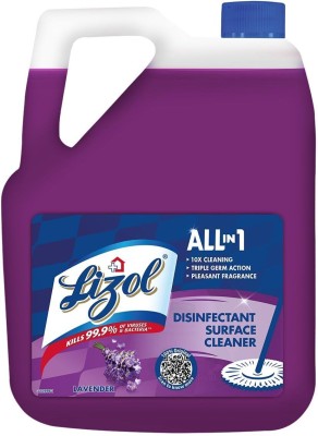 Lizol Floor Cleaner, Disinfectant Surface Cleaner Lavender Lavender(5000 ml)