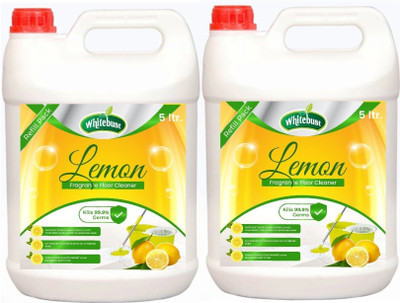 Whitebust Floor Cleaner liquid premium Phenyl Lemon(2 x 5 L)