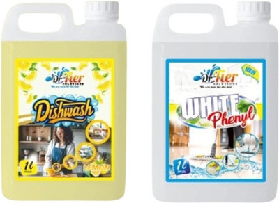 Tiersolution SUPER COMBO OF WHITE PHENTL AND DISHWASH LEMON(2 x 1 L)