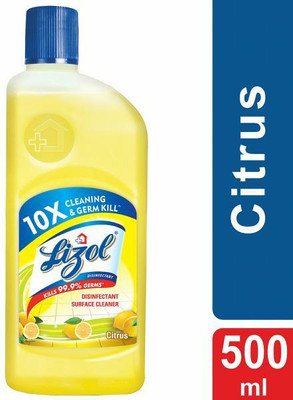 Lizol all in 1 disinfectant surface cleaner citrus(500 ml)
