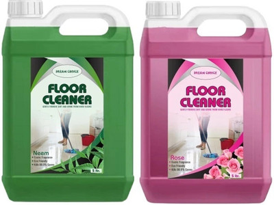 DREAM CHOICE Citrus floor cleaner ROSE & NEEM (10 L) ROSE & NEEM(10000 ml)