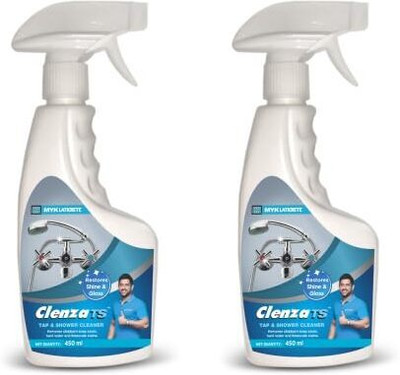 MYK LATICRETE Clenza Tap and Shower Cleaner-450ml (Pack of 2) Pleasant(2 x 450 ml)