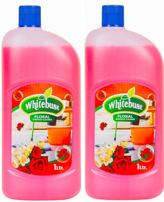 Whitebust New Advanced Floor cleaner liquid floral(2 x 1 L)