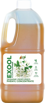 7Fresh Exool JASMINE Perfumed Phenyl Concentrate 1 Ltr (Makes 30 Litter White_Phenyl) JASMINE(1000 ml)