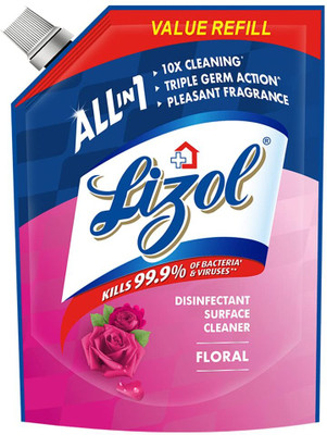 Lizol Disinfectant Floor Cleaner Refill Pack Floral(1800 ml)