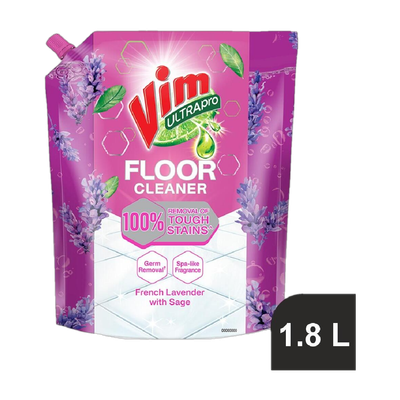 Vim FC Ultra Pro | Lavender | 1.8L Pouch Lavendar(1800 ml)
