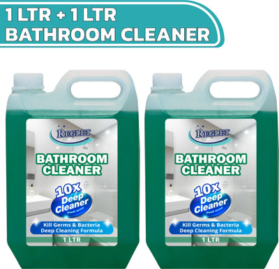 REGLET Cleaner Liquid for Bathroom Fittings & Faucets Citrus fresh(2 x 1 L)