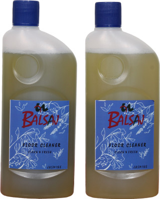 BALSAJ Disinfectant Floor Cleaner Liquid with the Fragrance of Jasmine(2 x 500 ml)