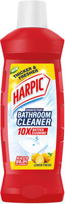 Harpic Disinfectant Bathroom Cleaner Liquid Lemon(500 ml)