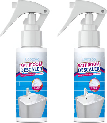 LootZoo Bathroom Descaler Spray, Multipurpose Stubborn Stains Cleaner Fresh(2 x 200 ml)