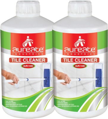 Aureate Heavy Duty Tile Cleaner for Tiles and Ceramics Lime(2 x 1 L)