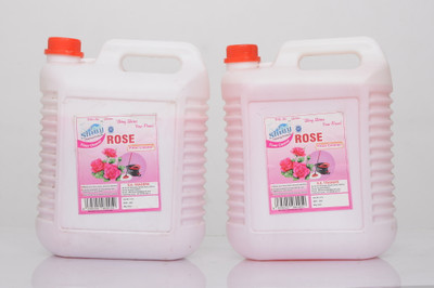 SHINY Liquid Phenyl of Floor/Bathroom/Toilet Cleaning Product (Each 5L) Rose(2 x 5 L)